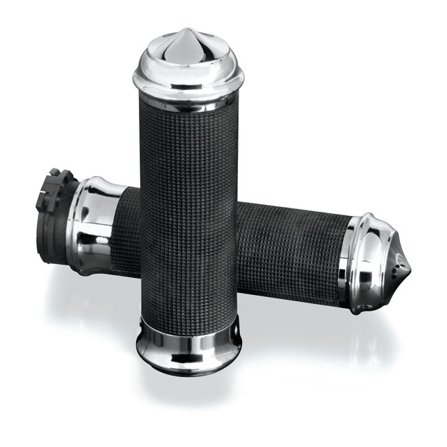 Rebuffini Omega Grips for 74-20 H-D With Single Or Dual Throttle Cables (Excl. Street)