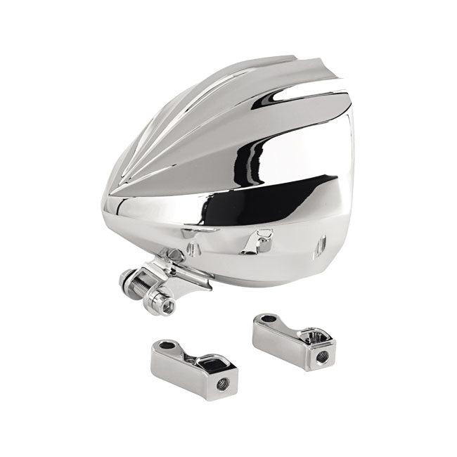 Rebuffini Giuone 5 3/4 Headlamp Shell for Univ. Most H-D With 5 3/4 Inch Headlamp Units