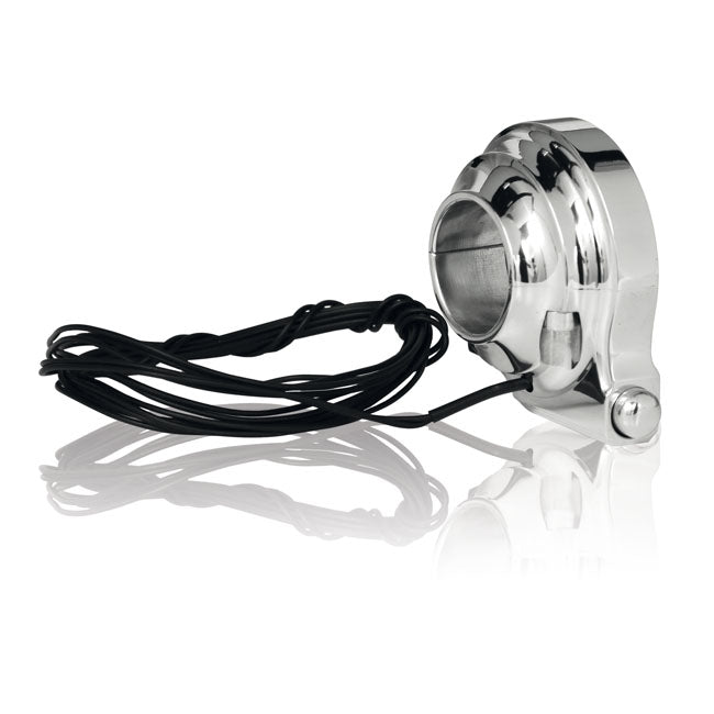 Rebuffini Billet Throttle With Switch for 81-95 H-D