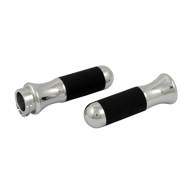 Rebuffini Ida Grips for 74-20 H-D With Single Or Dual Throttle Cables (Excl. Street)