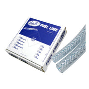 Motion Pro Fuel Line Braided Vinyl. Clear. 1/4"