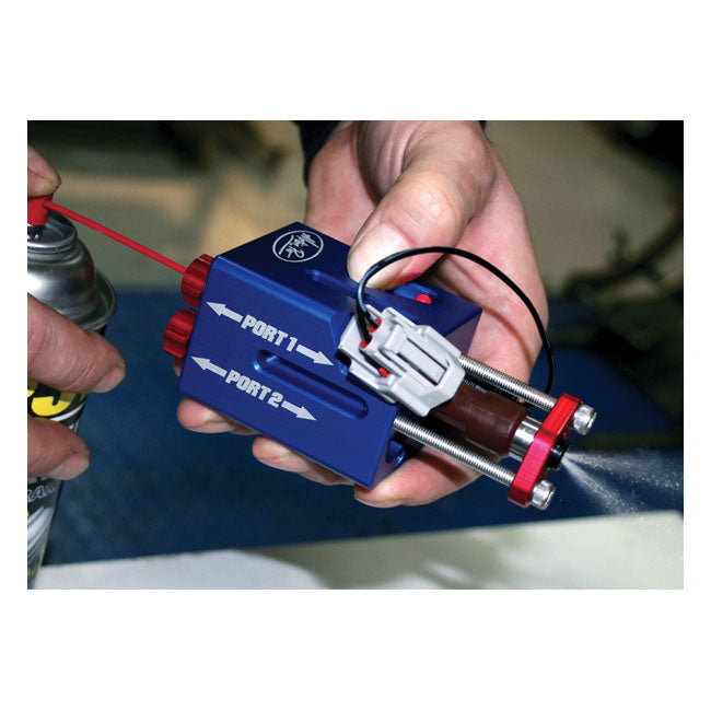 Motion Pro EV1 Fuel Injector Cleaner Tool – For H-D with EV1 Injectors