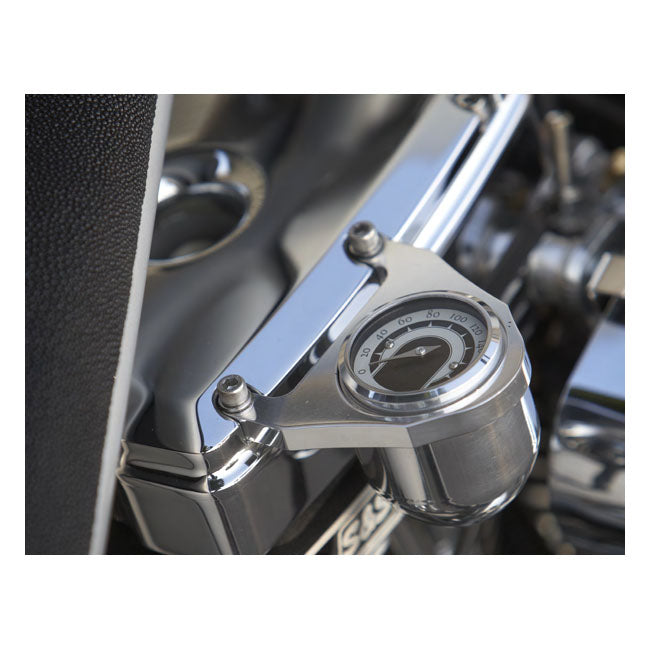 Dragon Choppers, Speedo Bracket for 00-17 Twin Cam