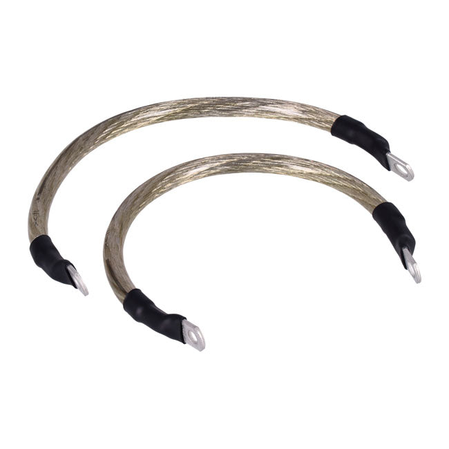 Namz Battery Cable Set. Clear. 11 Inch (27.5Cm) – Universal