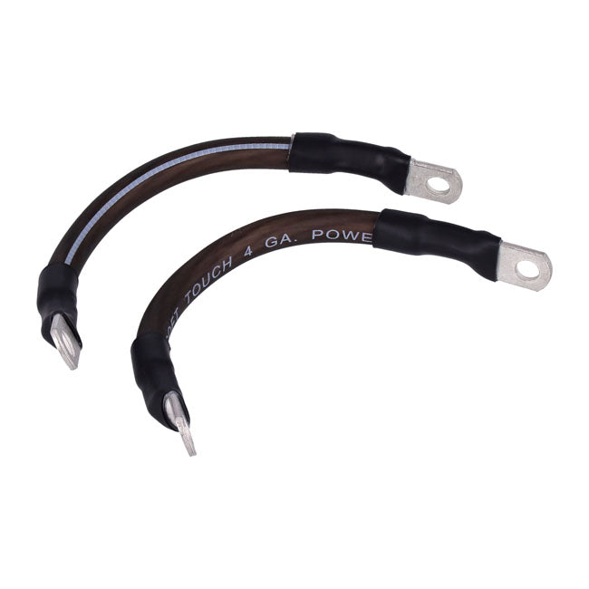 Namz Battery Cable Set. Black. 6 Inch (15Cm) – Universal