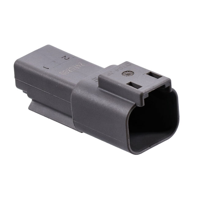 Namz Deutsch DT Connectors. Gray, Receptacle, 2-Pins – Universal
