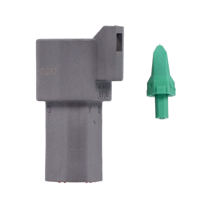 Namz Deutsch Connectors. Gray, Receptacle, 3-Pins – Universal