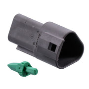 Namz Deutsch Connectors. Gray, Receptacle, 3-Pins – Universal
