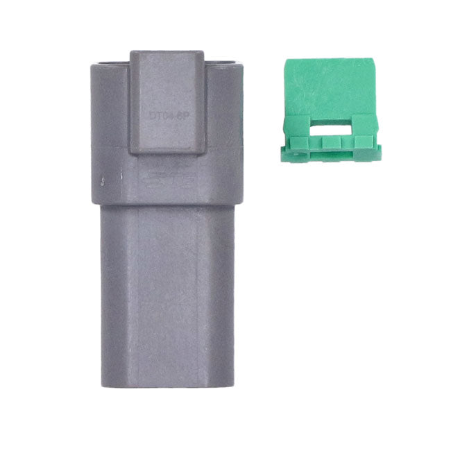 Namz Deutsch Connectors. Gray, Receptacle, 6-Pins – Universal