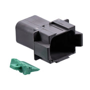 Namz Deutsch Connectors. Gray, Receptacle, 8-Pins – Universal
