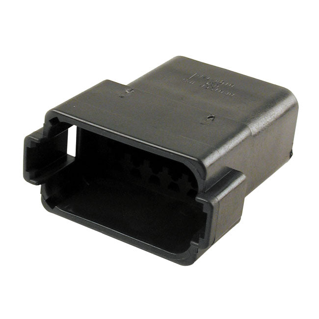 Namz Deutsch Connectors. Black, Receptacle, 12-Pins – Universal