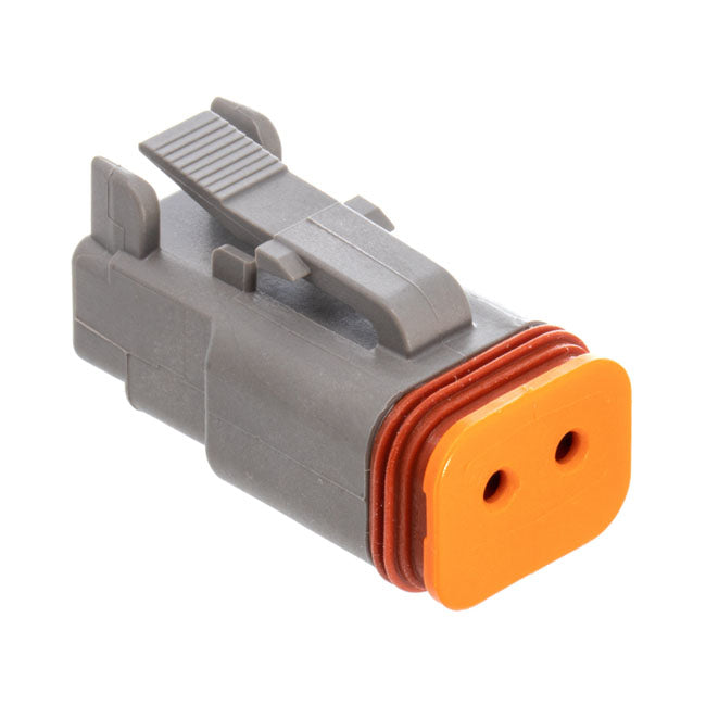 Namz Deutsch DT Connectors. Gray, Plug Housing, 2-Pins – Universal