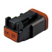 Namz Deutsch DT Connectors. Black, Plug Housing, 2-Pins – Universal