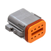 Namz Deutsch DT Connectors. Gray, Plug Housing, 8-Pins – Universal