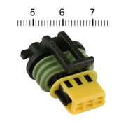 Namz Delphi Connector. Male Plug. 3-Pin – 2000–2024 Various H-D