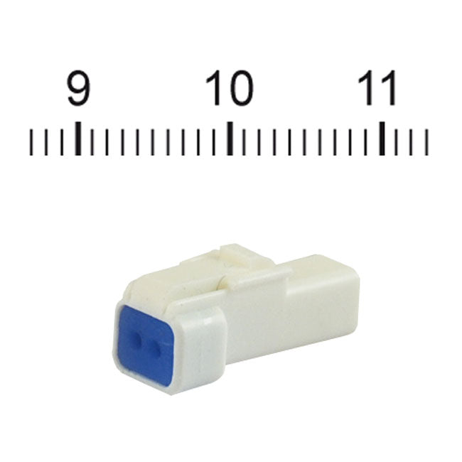Namz JST Mini Connector. White, Receptacle, 2-Pin