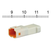 Namz JST Mini Connector. White, Plug, 4-Pin