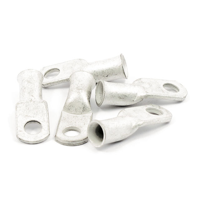 Namz 4-Gauge Solder-on Battery Lugs, 1/4" Mount Hole