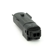 Namz Molex MX-150 Connector. Black, Receptacle, 2-Pin – 2007–2026 Various H-D