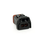 Namz Deutsch MX-1900 Connector. Black, Plug, 2-Pins – 2011–2025 Softail; 2012–2017 Dyna…
