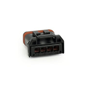 Namz Deutsch MX-1900 Connector. Black, Plug, 4-Pins – 2011–2025 Softail; 2012–2017 Dyna…