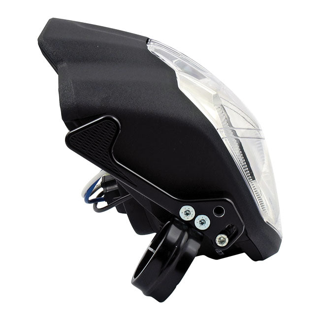 Rebuffini Indianapolis Headlamp for 02-13V-Rod (Excl VRSCF, Vrscr, Vrscdx)