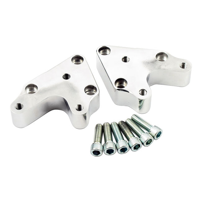 Rebuffini, Comet / Ellipse Forward Control Shorteners. -1" for 00-06 Softail