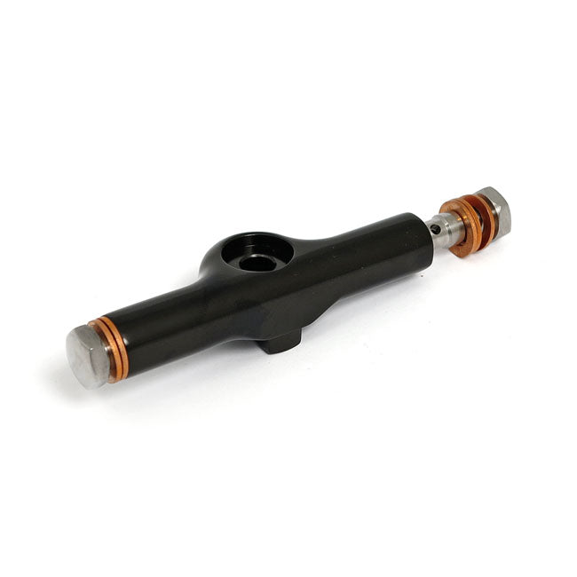 Rebuffini Brake Tee, Black for 88-05 FXD; 04-13 XL