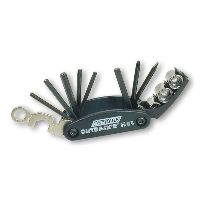 Cruztools Outback''r™ Folding Tool -Japanese/Metric M/Cycles – Japanese/Metric Motorcycles