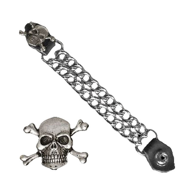 MCS Vest Extender Skull & Crossbones – 7 inch