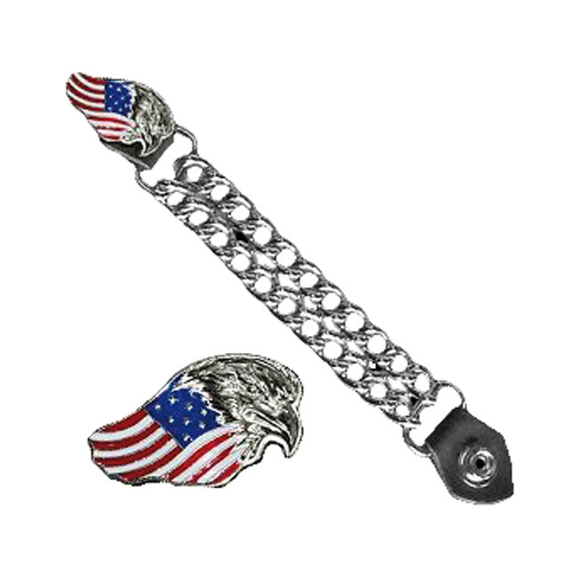 MCS Vest Extender Eagle Flag – 7 inch