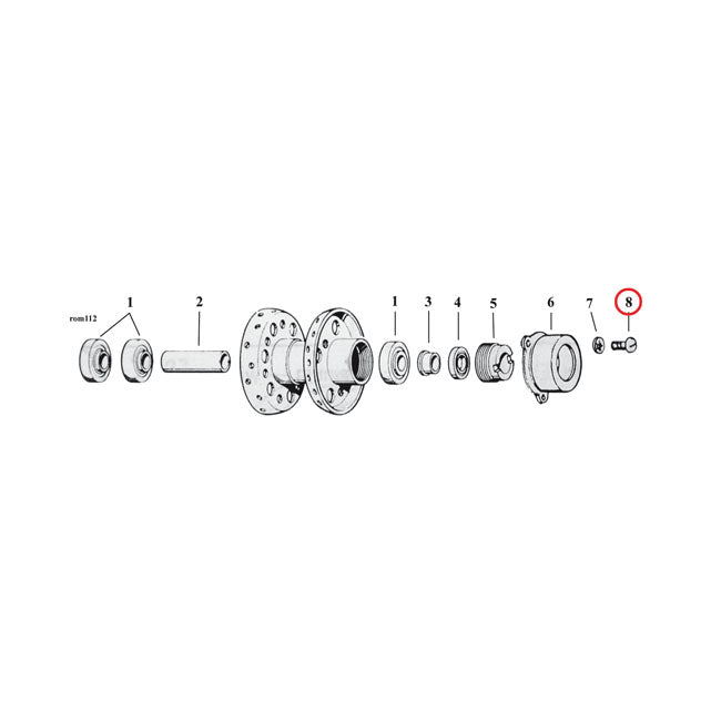 MCS Slot Screw 10/24 X 3/8 – 48-E81 Big Twin; 54-E81 XL Sportster:…