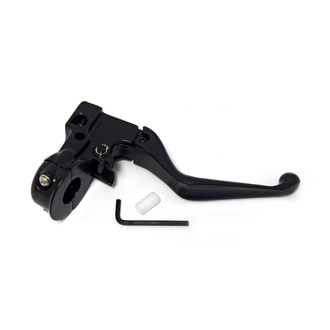 MCS Clutch Lever Assembly. Black – 2004–2006 XL Sportster