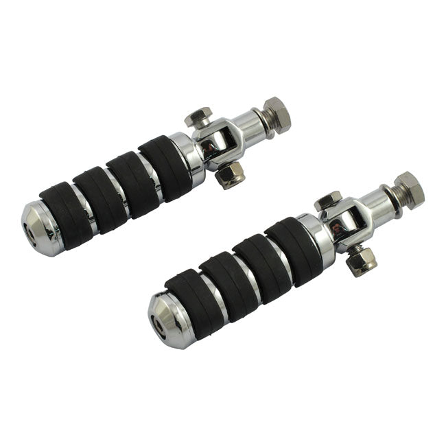 MCS Comfort Stud Mount Foot Peg Kit. 1/2-20. Chrome – Universal; L1972–1981 FX; 1984–1999 FXST…