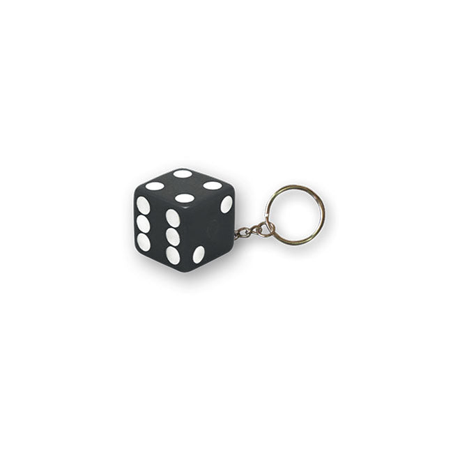 Triktopz Dice Key Chain Black – Keys; Charms; and Other Items