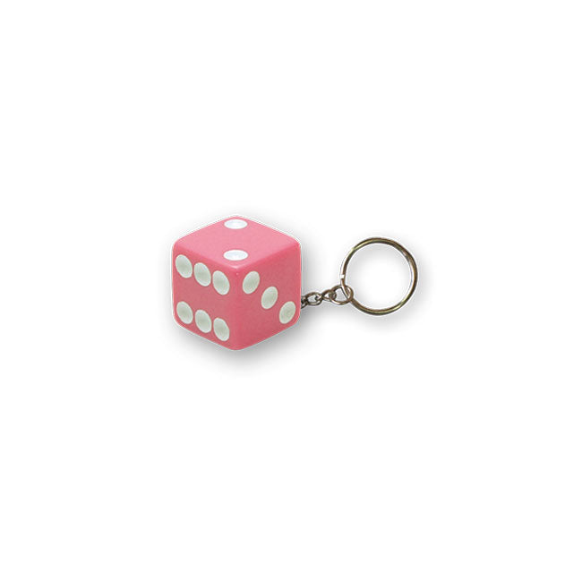 Triktopz Dice Key Chain Pink – Keys; Charms; and Other Items