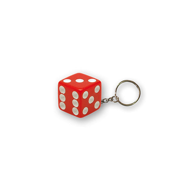 Triktopz Dice Key Chain Red – Keys; Charms; and Other Items