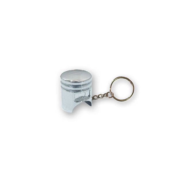 Triktopz Piston Key Chain Chrome – Keys; Charms; and Other Items