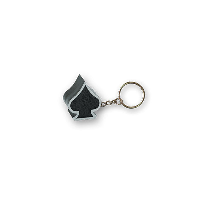 Triktopz Spades Key Chain Black – Keys; Charms; and Other Items