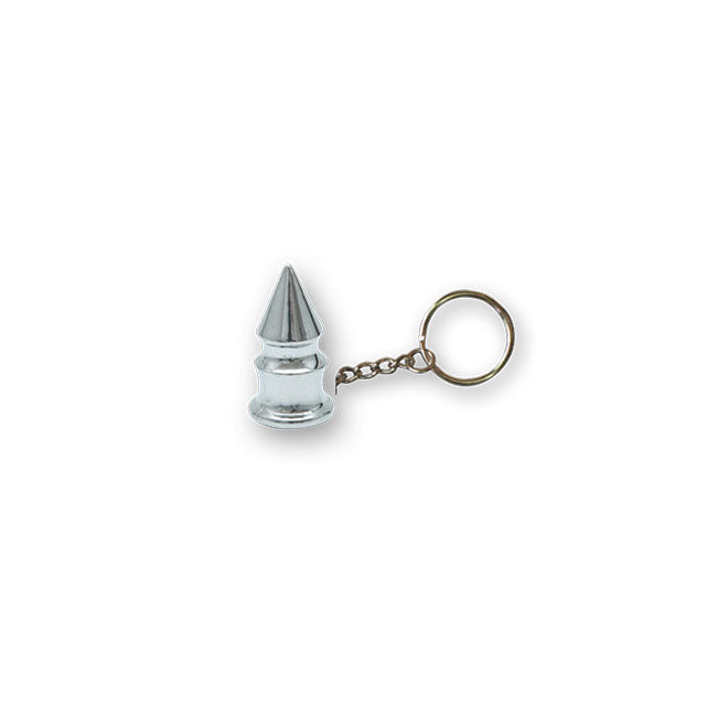 Triktopz Spike Key Chain Chrome – Keys; Charms; and Other Items