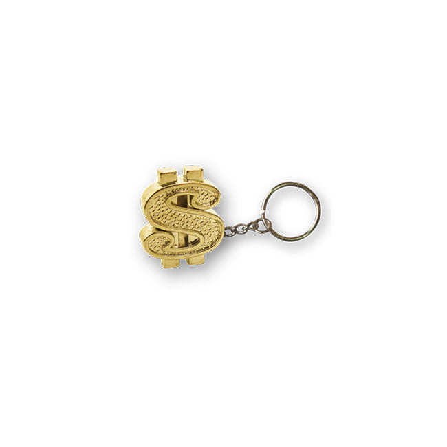 Triktopz Dollar Key Chain Gold – Keys; Charms; and Other Items