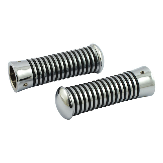 MCS Handlebar Grip Set, Sundance O-ring – 1974–2025 H-D with 1" Diameter Grip Area