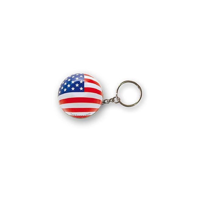 Triktopz US Flag Key Chain – Keys; Charms; and Other Items