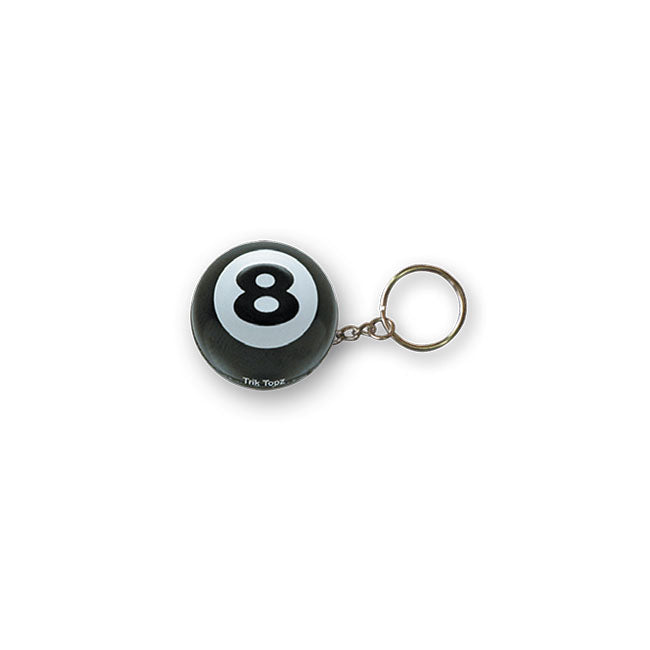 Triktopz Eight Ball Key Chain – Keys; Charms; and Other Items