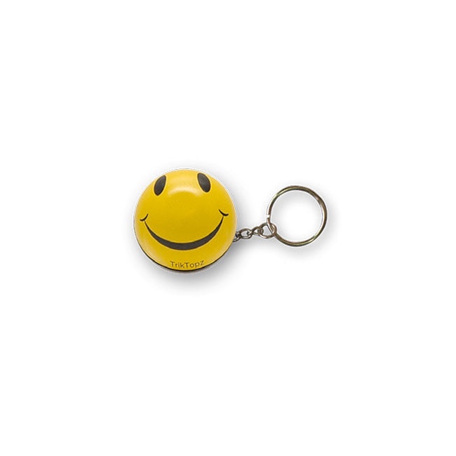 Triktopz Smiley Key Chain Yellow – Keys; Charms; and Other Items