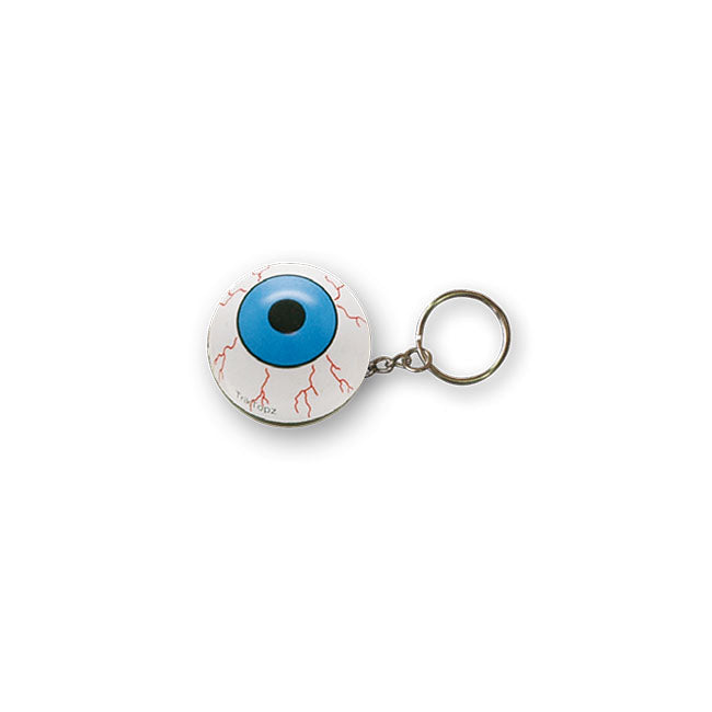 Triktopz Eye Ball Key Chain Blue – Keys; Charms; and Other Items