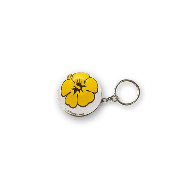 Triktopz Flower Key Chain Yellow – Keys; Charms; and Other Items