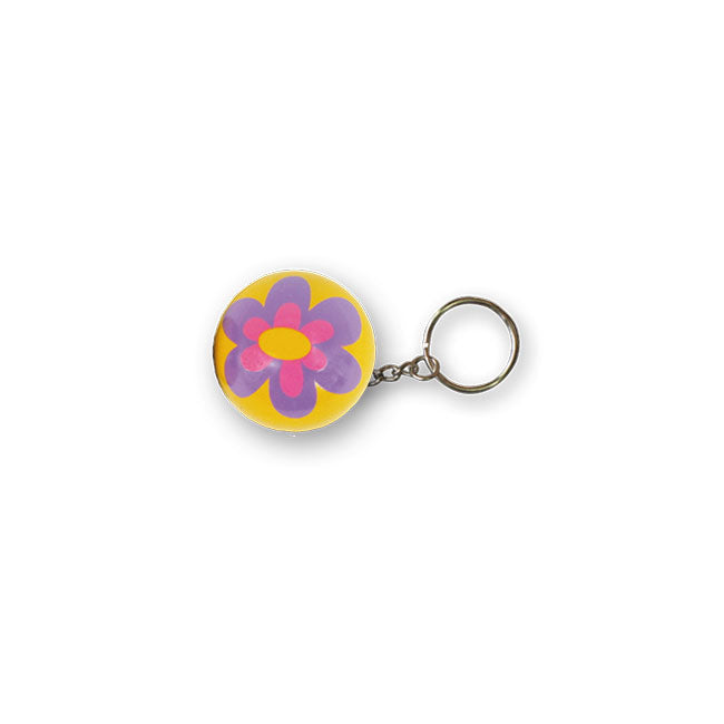 Triktopz Flower Key Chain Purple – Keys; Charms; and Other Items