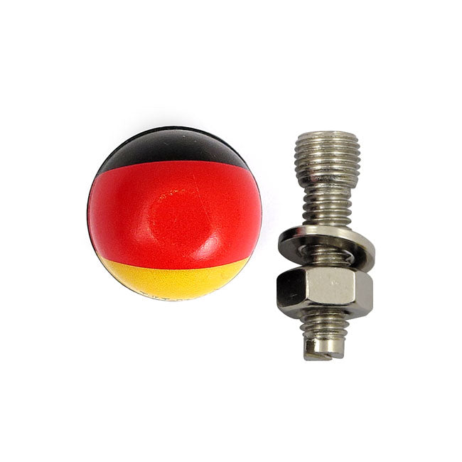 Trik Topz Licence Plate Mounts German Flag – Universal