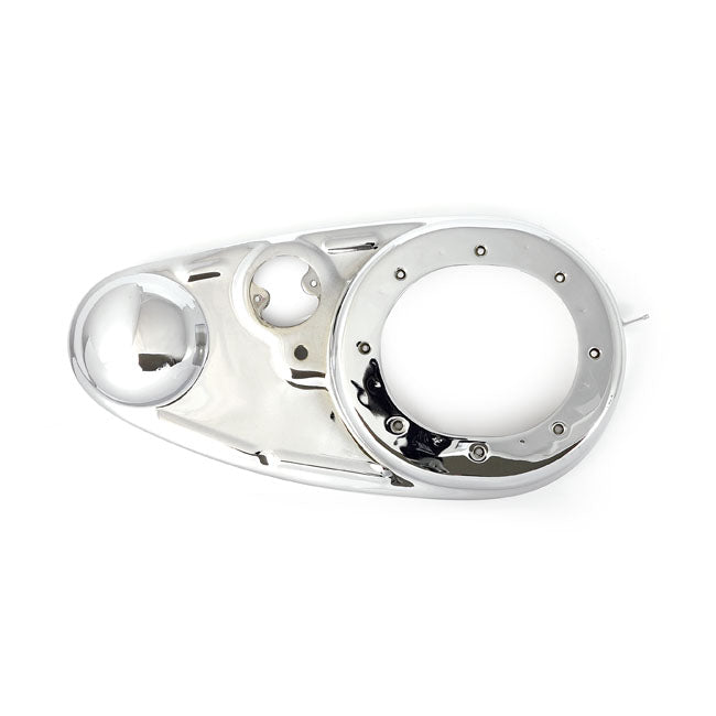 Paughco Outer Primary Cover. Chrome – 1932–1973 45" SV KICKSTART